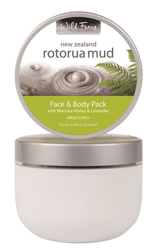 Rotorua Mud Face & Body Pack 650g