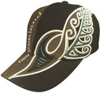 Hat Brushed Koru & Frond Brown