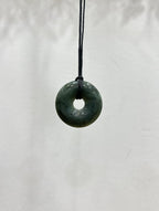 Greenstone Pendant Circle Of Life 30mm