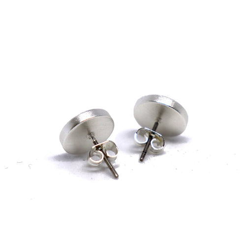 Mighty Maunga Silver Earrings
