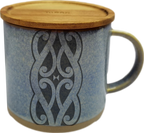 Glazed Ceramic Mug - Miriama Grace-Smith Blue