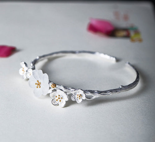 Sterling Silver Bracelet Manuka Natural Crystal