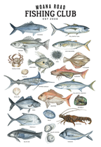 Tea Towel -NZ Fishing Club