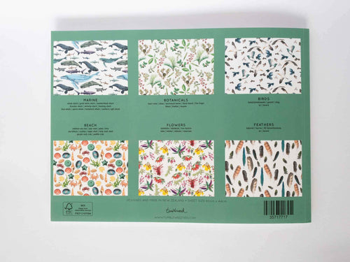 NZ Nature Wrapping Paper Book