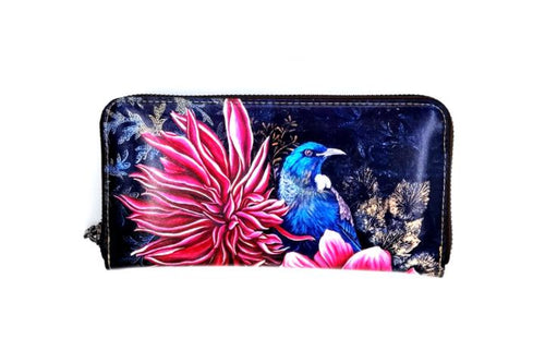 Night Tui Leather Long Wallet