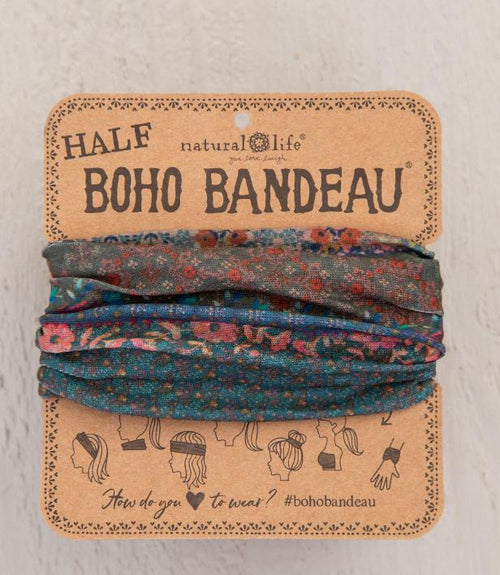 Hanf Bandeau Dark Patchwork