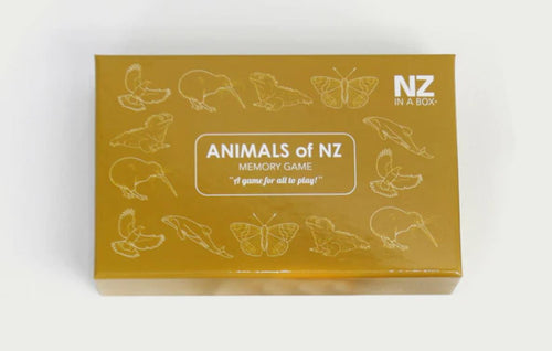 Animals of New Zealand Memory Game