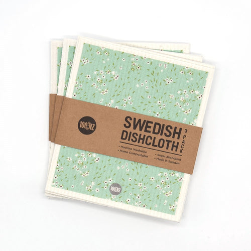 Swedish Dishcloth 3 Pack - Flowers