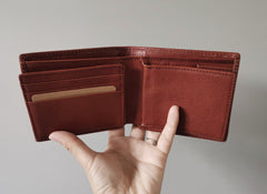 Leather Wallet Double Inner Pockets