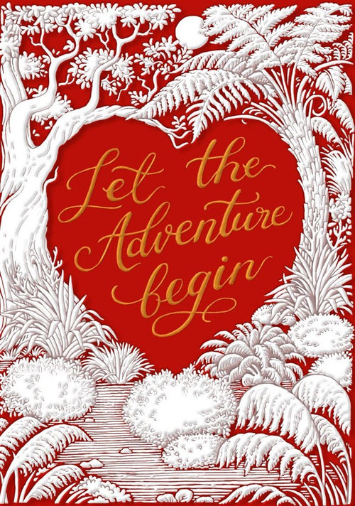 Wedding Card - Let the Adventure Begin