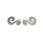 Sterling Silver Studs - Fishhook Icon 