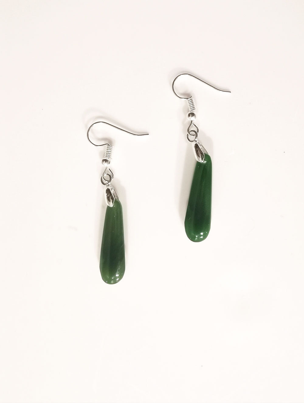 Pounamu drop deals earrings