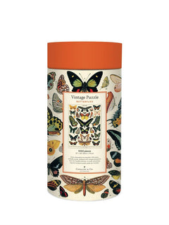 Cavallini & Co - Butterflies 1000 Pce - Vintage Puzzle