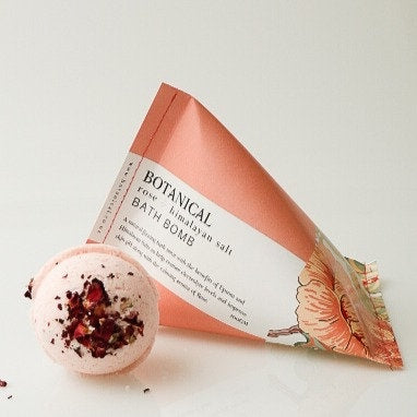 Rose + Himalayan Salt Bath Bomb