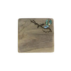 NZ Made Coaster Recyclewood - Fantail