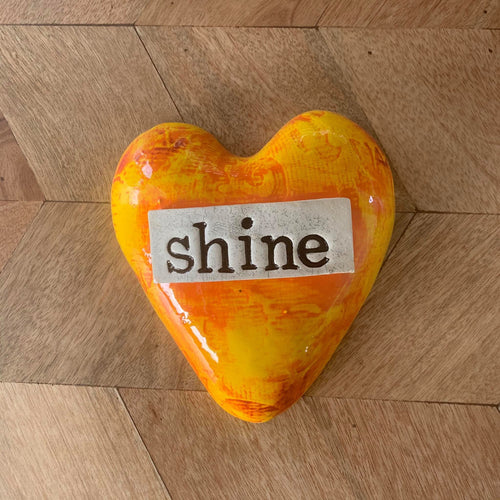Shine Ceramic Small Hearts