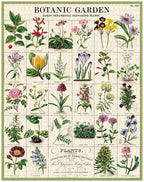 Cavallini & Co - Botanical Garden 1000 Pce - Vintage Puzzle