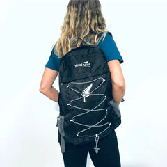 Packable Backpack - Wild Kiwi Black