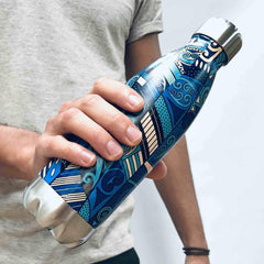 Drink Bottle - Wild Kiwi Koru