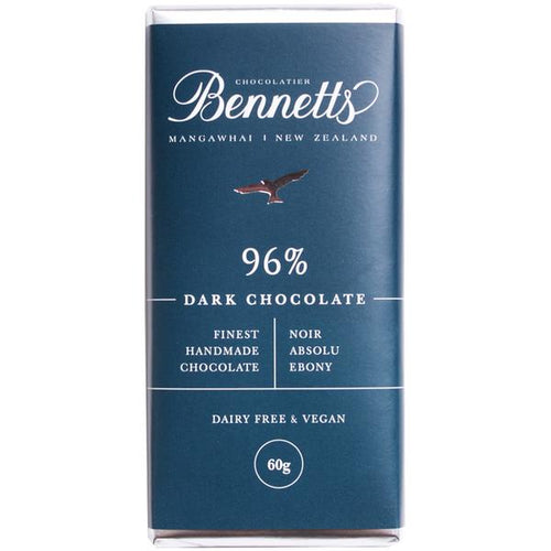 96% Dark Chocolate Bar