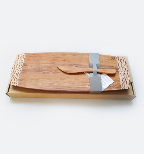Waka Cheese Board Mix Wood MZ Design NZ Made