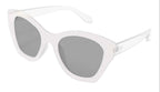 Sunnies - Hepburn Clear Sunglasses