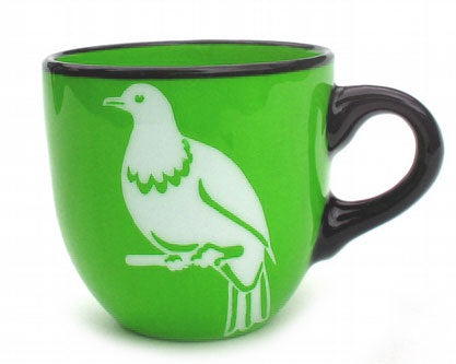 Green Wood Pigeon Mug