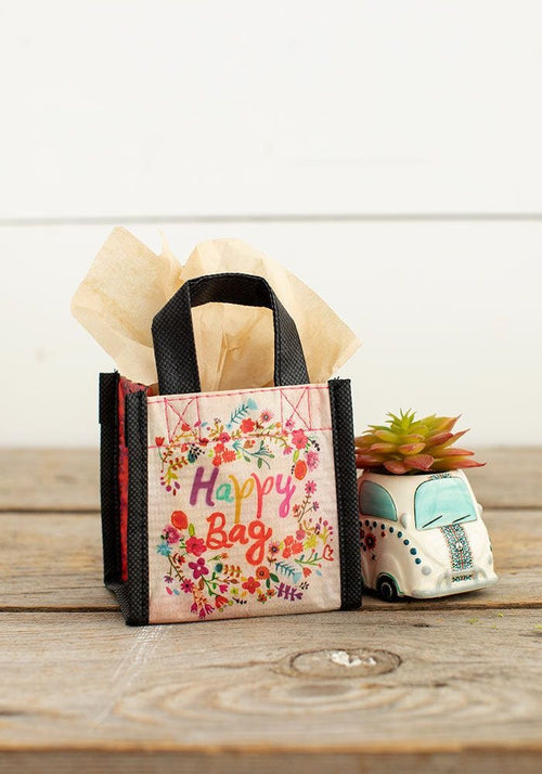 Happy Bag Recycle XS Multi Floral Wreath
