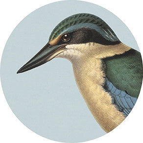 Art spot - Hushed Green Kingfisher