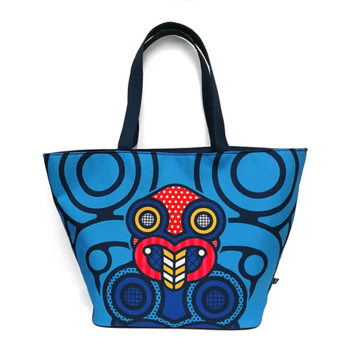 Beach Bag - Pop Tiki Tote Bag kiwiana