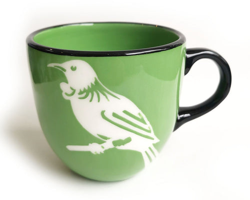 Green Tui Ceramic Mug