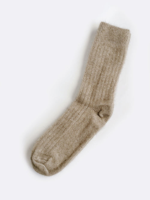 Merino Possum Ribbed Socks KO71