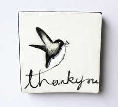 Square Tile - Thank you