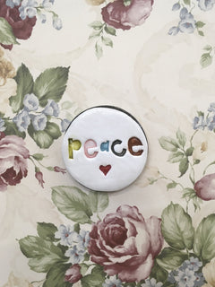 Ceramic Disc - peace