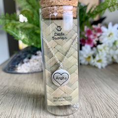 Silver Aroha Necklace