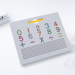 Magnetic Learning Board Double-Sided - Letter+Number