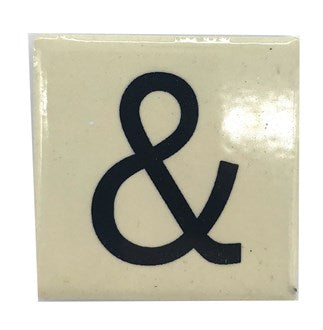 Ceramic Scrabble Letter Magnet