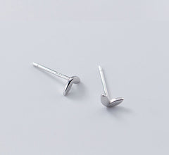 Sterling Silver Sprout Studs