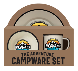 Adventure Campware Set – gecko in the village