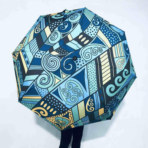 Wild Kiwi Umbrella - Koru