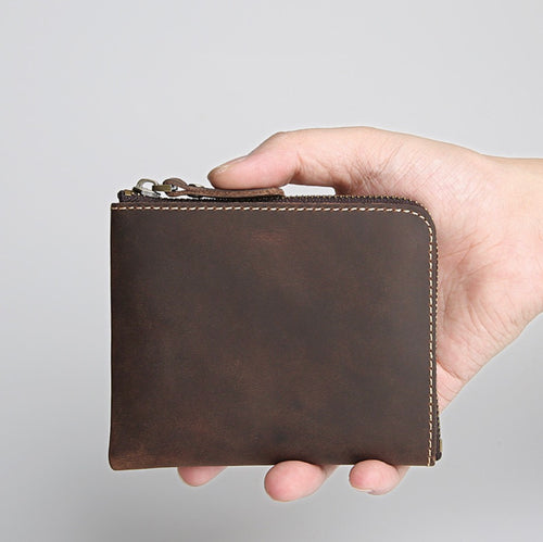 Leather Card Coin Purse